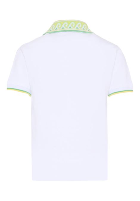 Polo Casablanca Kids CasA BLANCA KIDS | T-SHIRT E POLO | K-SP26-JTP-370-01B-EX-BCWHITE
